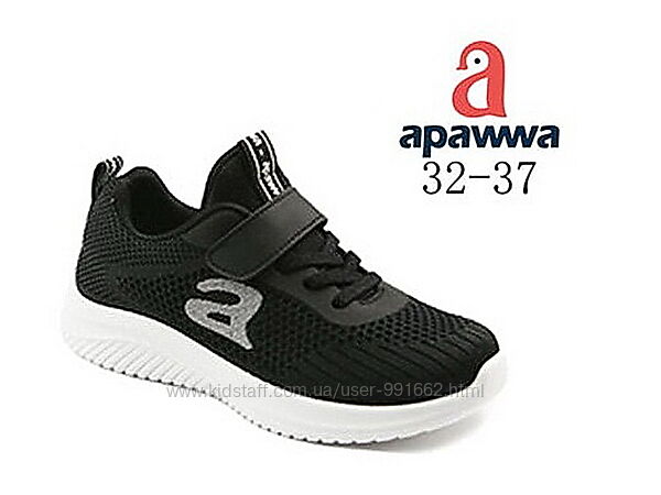 Кросівки унісекс Apawwa black, Польща 32-37 