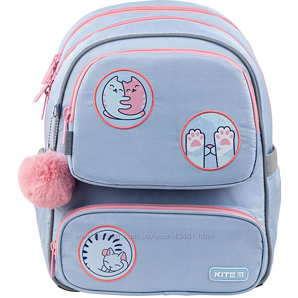 Рюкзак напівкаркасний Kite Education Hugs&Kittens K22-756S-2