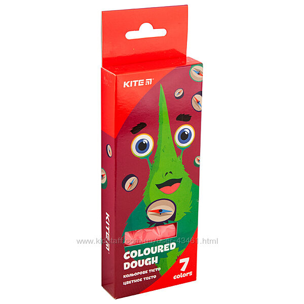 Кольорове тісто для ліпки, 720 г Kite Jolliers K19-136