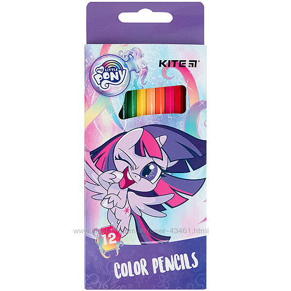 Олівці кольорові Kite My Little Pony LP21-051, 12 шт.