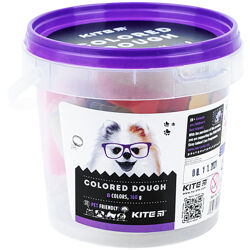 Тісто для ліпки кольорове Kite Dogs K22-137, 820 г  2 формочки  стек