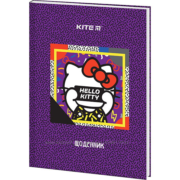 Щоденник шкільний Kite Hello Kitty HK22-262-2, тверда обкладинка
