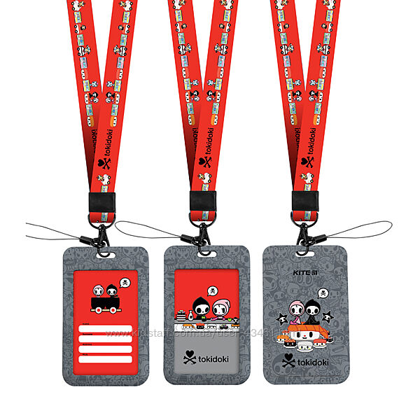 Бейдж-слайдер Kite tokidoki TK22-450-02, сірий