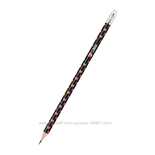 Олівець графітний з гумкою Kite Likee LK22-056