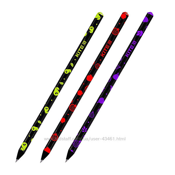 Олівець графітний з кристалом Kite Fruit K22-059-2
