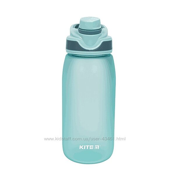 Пляшечка для води Kite K22-417-01, 600 мл, блакитна