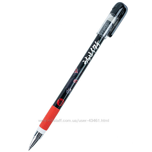 Ручка гелева пиши-стирай Kite Naruto NR23-068, синя