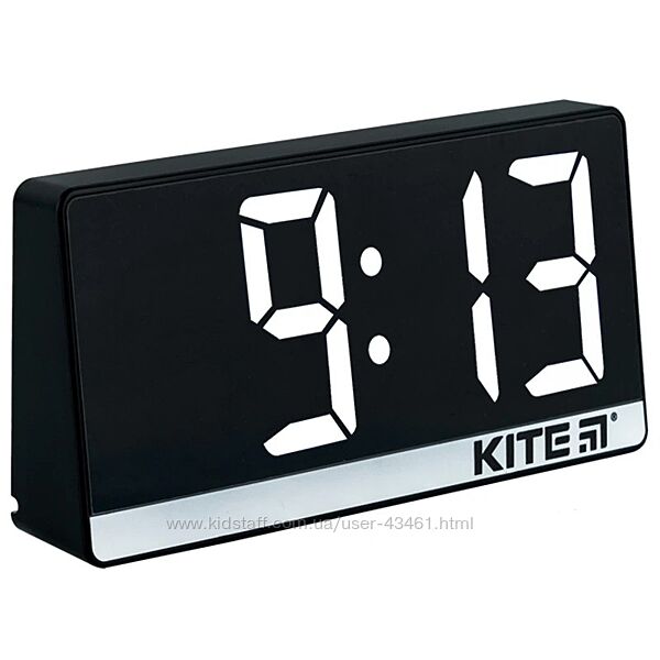 Годинник електронний цифровий Kite K24-488-1, чорний