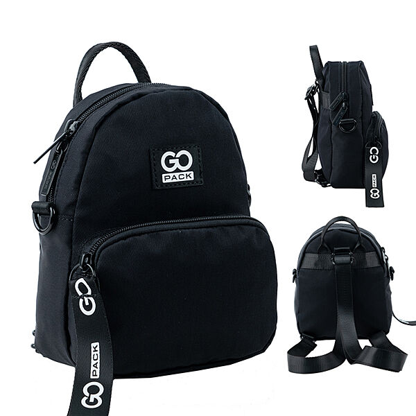 Міні рюкзак-сумка GoPack Education GO24-181XXS-4 чорний