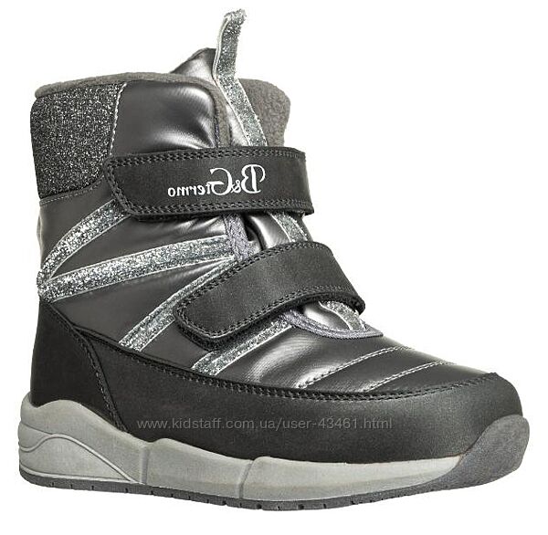 Термоботинки B&G-Termo, модель TKT24-29 р-ры. 30,31,32,33,34,35