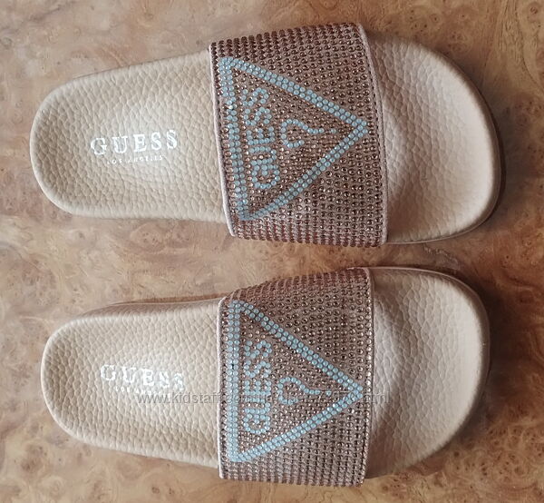 Шльопанці тапочки Guess оригінал р.31