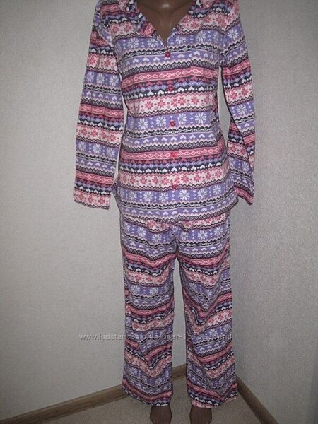 Хлопковая фланелевая пижама Studio sleepwear р-р12-14