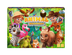 Настольная игра Animal Discovery Тварини дикого світу Животные планеты