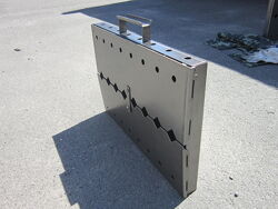 складной мангал  чемодан на 8 шампуроввидео