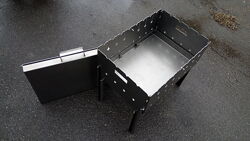 мангал складной на 8 шампуров 2 уровнявидео