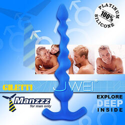 Анальний ланцюжок Manzzz Toys Giletti Blue
