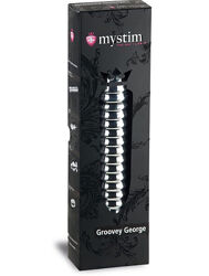 Фалоімітатор з електростимуляцією MYSTIM Groovy George Real dildo