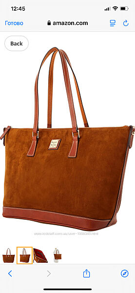 Нова шкіряна сумка Dooney & Bourke, модель Tote, оригінал.