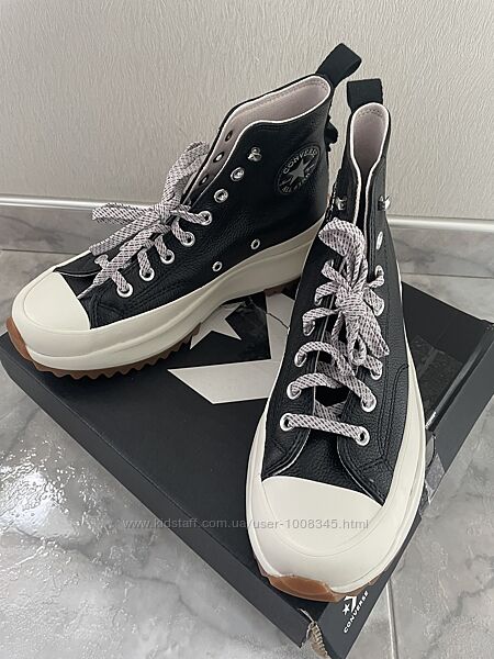 Converse Run Star High, шкіряні утеплені хай топи, розмір 41євро, оригінал