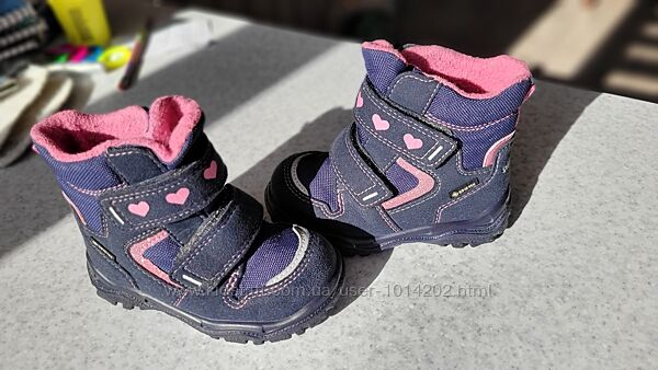 Черевики сапожки ботинки superfit 22 gore-tex суперфіт