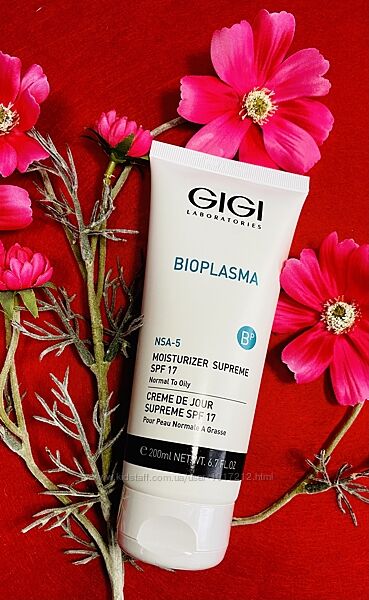 GIGI Bioplasma moisturizer SPF-17. Джи джи крем комби/жирной кожи спф. Разл