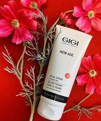 GiGi New age face scrub. Джи джи Нью Пейдж Скраб для лица. Разлив