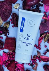 Renew Aqualia. Soft peeling gel. Ренью ніжний аквалия гель-скатка. Разлив