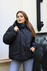 Сучасна жіноча куртка, на блискавці р. 42 44 46