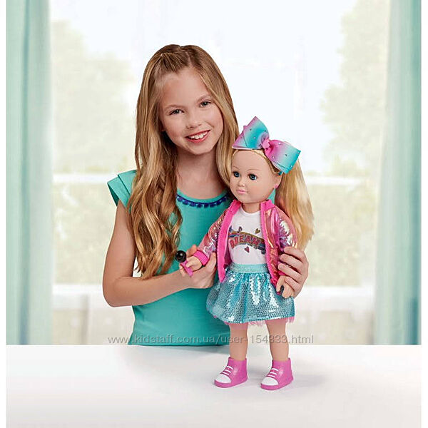 Большая кукла My Life As JoJo Siwa Doll With Microphone 45 см