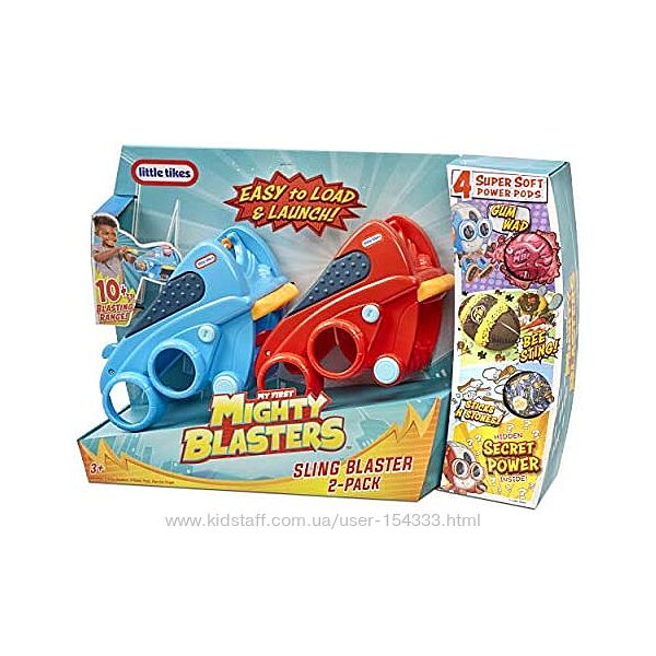 Игровой набор бластер Little Tikes Mighty Blasters игрушечное оружие