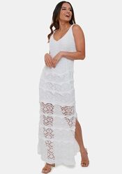 новое Платье белоснежное в бельевом стиле Primark размер S