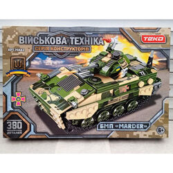 Конструктор Військова техніка 70442 Teko, 380 деталей, Бмп Marder