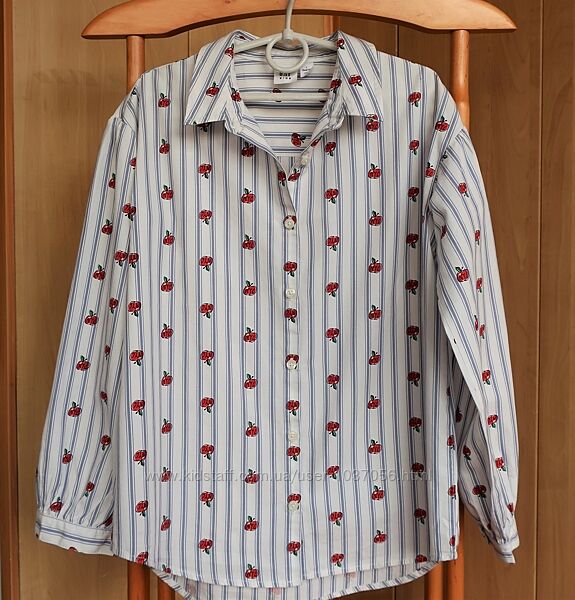 Рубашка блуза с длинным рукавом GAP, р.140