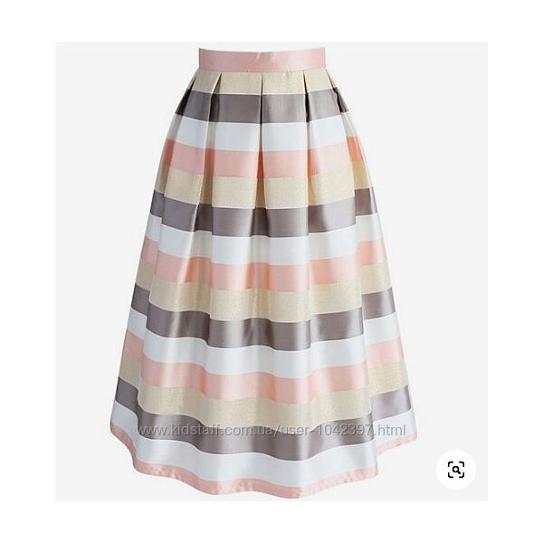 Красива спідниця в складку з карманами ronni nicole , р.12-14