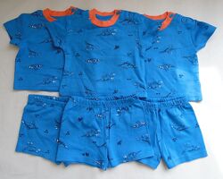 комплект пижама на 0-3 мес