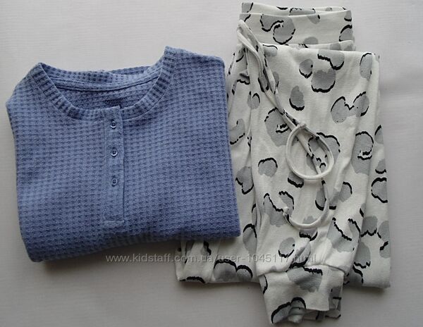 Пижама домашний костюм primark 2хс комбінована