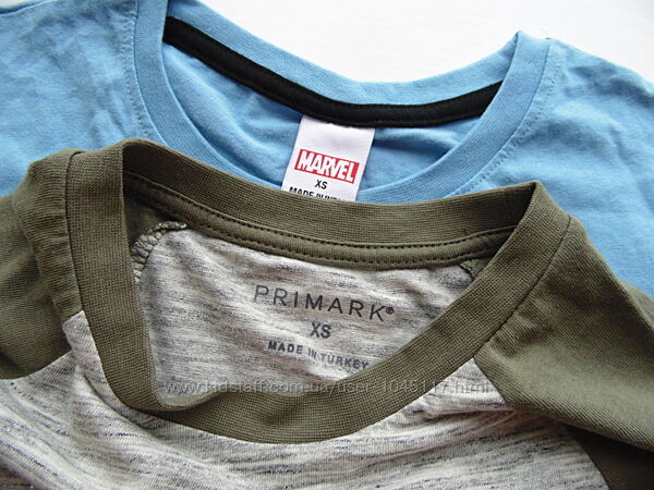 Домашні піжамні футболки хс primark 2 шт.