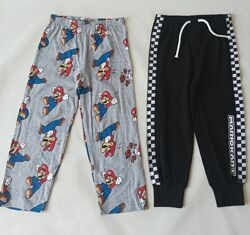 набор 2 шт пижамные штаны 1,5- 2 года 18-24 мес Primark