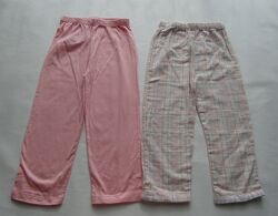 пижамные штаны 2 шт набор primark 2-3 года