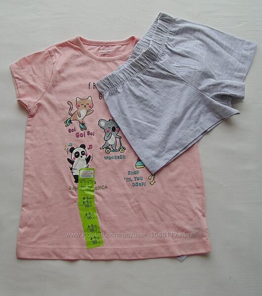 піжама 4-5 років primark