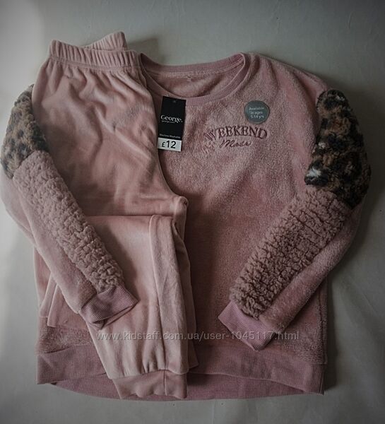 Піжама комбінована тепла george 10-11 років
