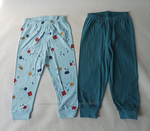 Домашні піжамні штани 1,5-2 роки 18-24 міс primark