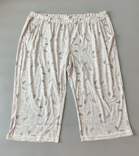 укорочені піжамні штани ххл primark