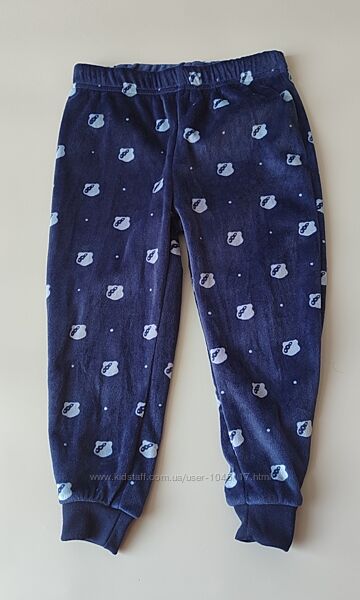Піжамні штани 3-4 роки велюр george