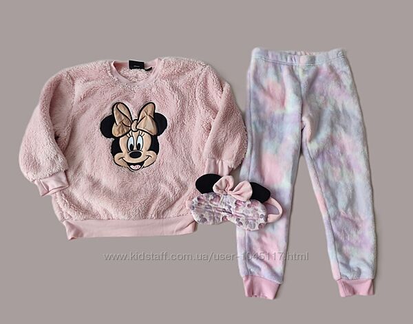 піжама тепла комбінована фліс 5-6 років primark