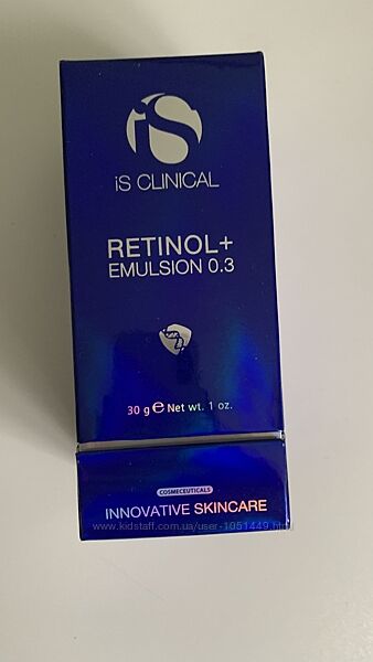 Відновлююча емульсія з ретинолом IS CLINICAL Retinol  Emulsion 0,3 30 г