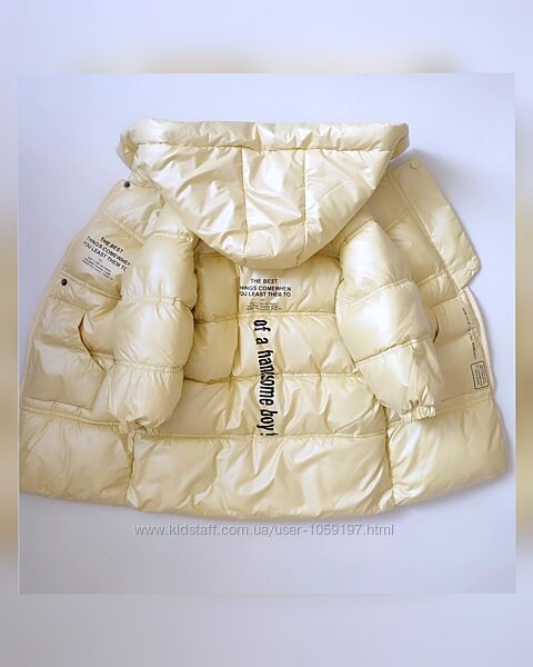 Стильні куртки для дівчат 100-140