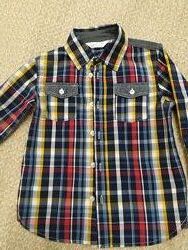 Рубашка в клетку для мальчика