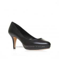 Черные туфли кожа платформа бренд Vince Camuto оригинал из США р. 40