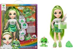 Рейнбоу Хай Джейд Хантер с питомцем и слаймом Rainbow High Jade Green